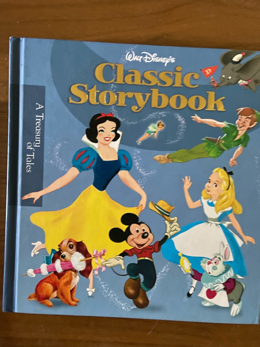 Walt Disney’s Disney book Cinderella Snow Sleeping Lady Bambi Dumbo Peter Alice